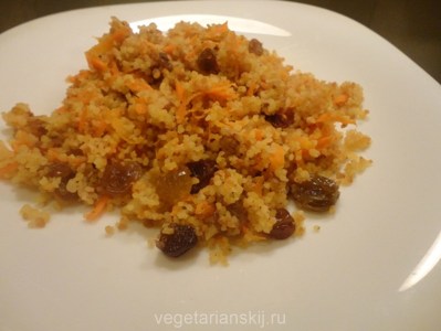 Сладкий вегетарианский кускус (или масфуф)